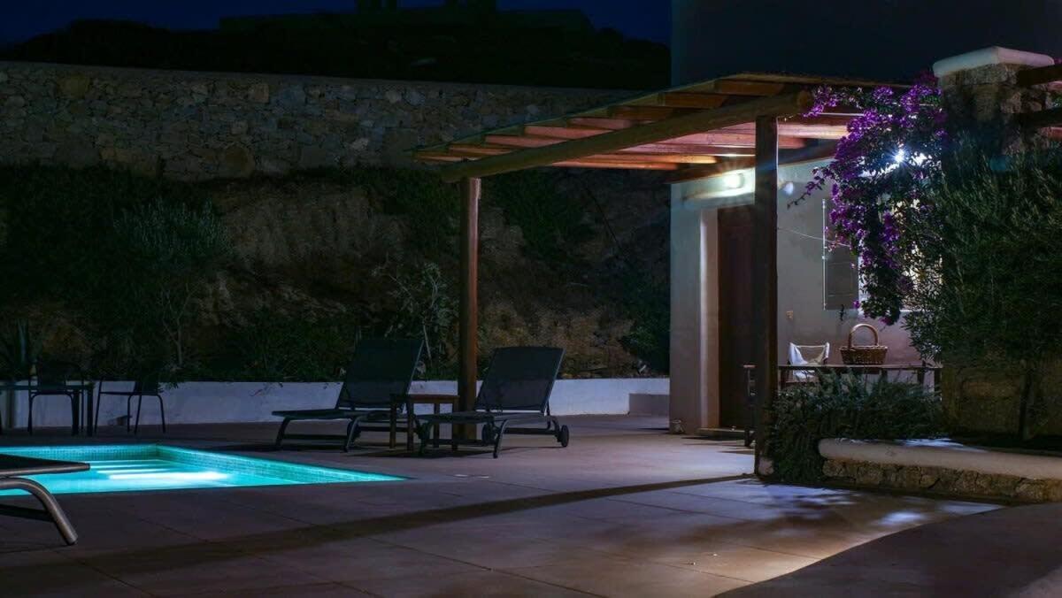 Ortus Ivory Mykonian Lux Villa With Pool! Mykonos Town 외부 사진