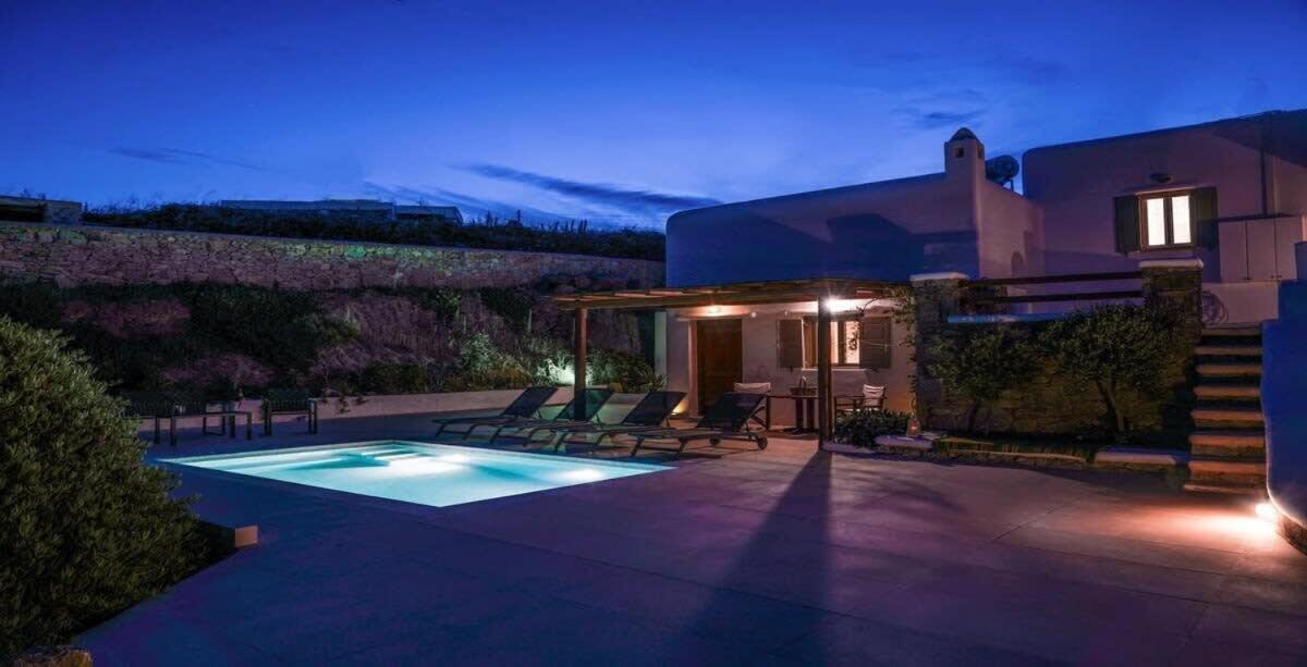 Ortus Ivory Mykonian Lux Villa With Pool! Mykonos Town 외부 사진