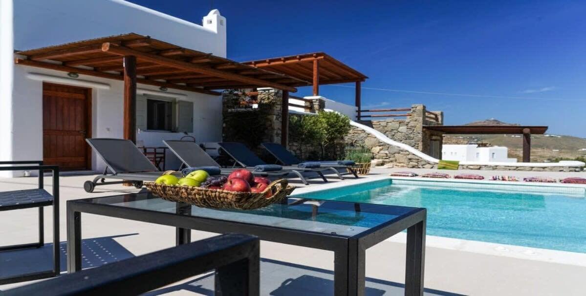 Ortus Ivory Mykonian Lux Villa With Pool! Mykonos Town 외부 사진