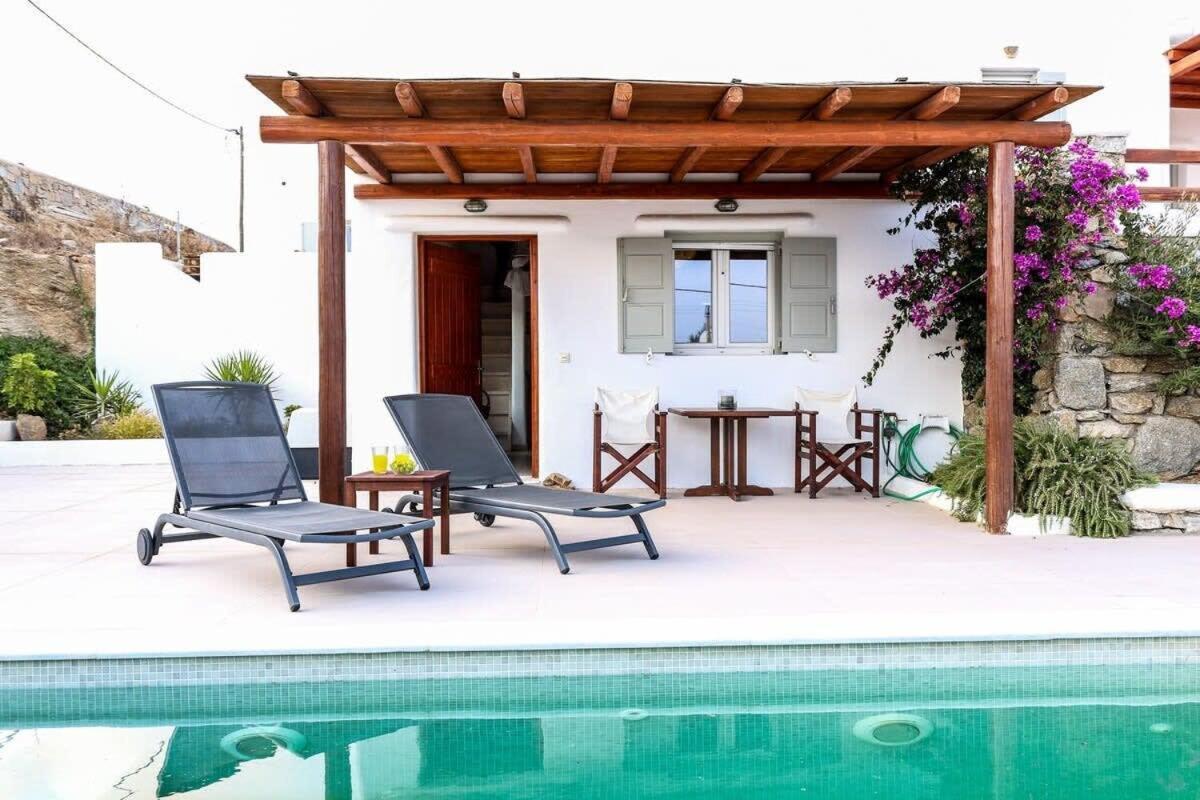 Ortus Ivory Mykonian Lux Villa With Pool! Mykonos Town 외부 사진